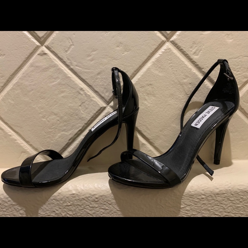 Steven Madden Black Heels Never Worn
